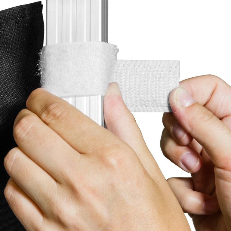 Ściana boczna do namiotu imprezowego INSTENT PRO czerwony